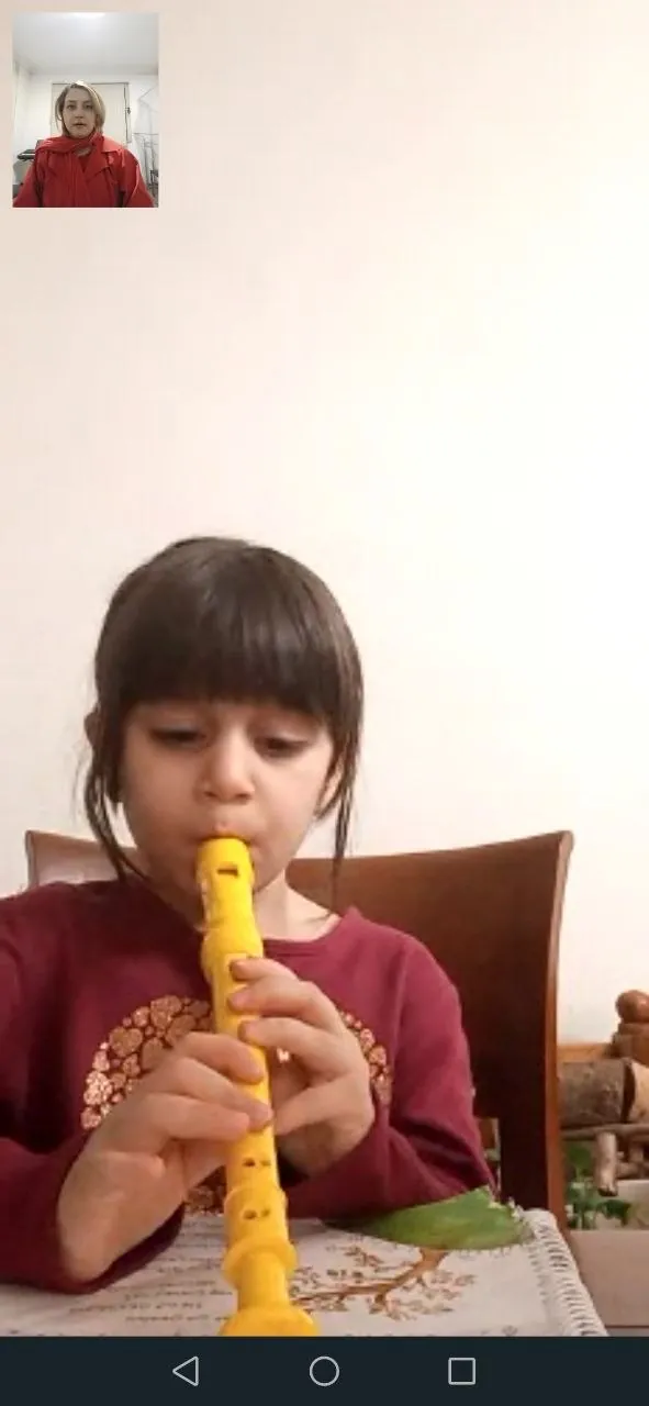 Student practicing recorder — step-by-step recorder lessons